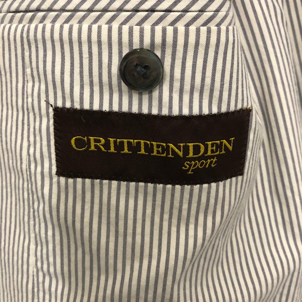 Blue Crittenden Seersucker